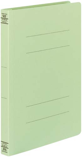 フラットファイルＷ＜厚とじ＞　Ａ４縦　緑　１００冊