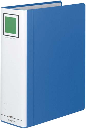 チューブＦエコツインＲ青Ａ４縦背幅９５ｍｍ４－９冊