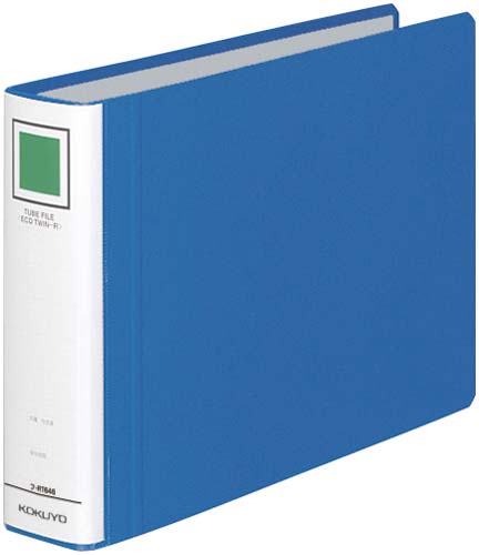 チューブエコツインＲ青Ｂ５横背幅５５ｍｍ４－１１冊