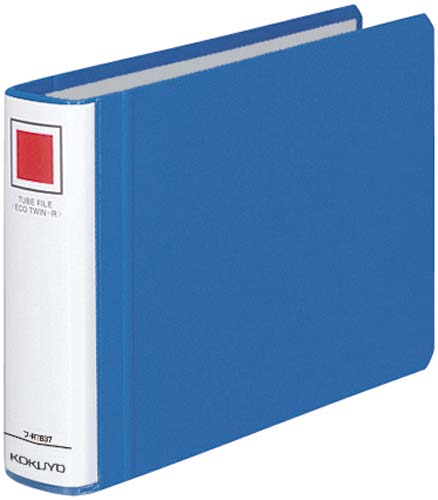 チューブエコツインＲ青Ａ５横背幅４５ｍｍ４－１１冊