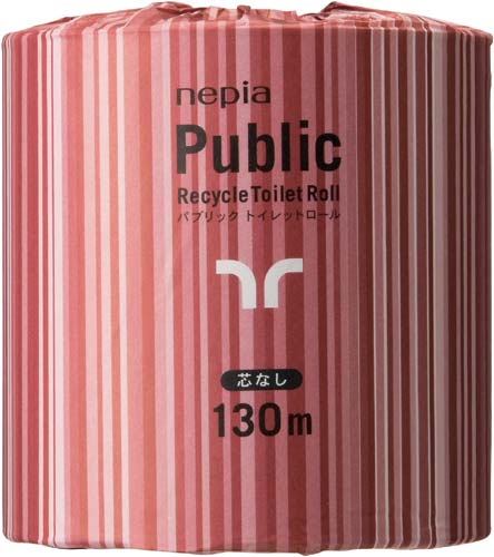 パブリックトイレットロール個包装Ｓ１３０ｍ　６０個