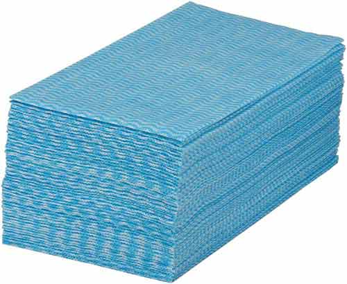 オリジナルキッチンクロス　ブルー　５０枚入×４