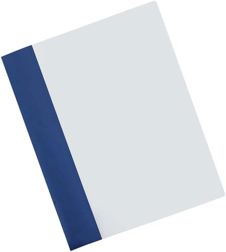 製本カバー＜１９５＞　Ａ４縦　紺　１００冊