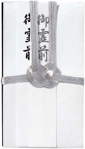 香典袋　仏新金封　御霊前　簡単開封　５枚入