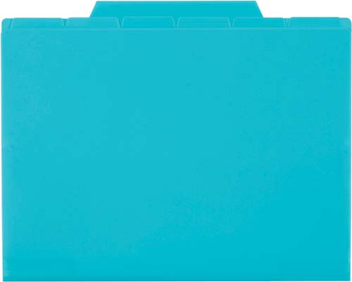 ６インデックスフォルダーＡ４　ブルー　１０冊