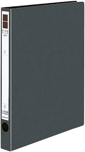 リングファイル＜ＥＲ＞濃灰Ａ４縦背幅２９ｍｍ１０冊