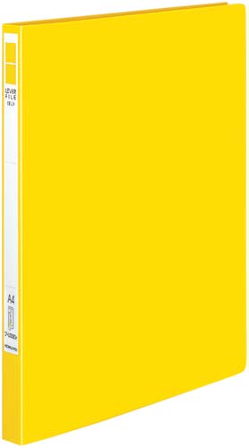 レバーファイル＜Ｅｚｅ＞Ａ４縦１２ｍｍ　黄　１０冊