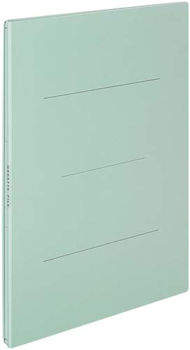 ガバットファイル（紙製）　Ａ４縦　緑　５冊