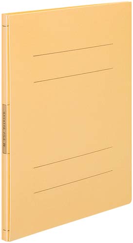 ガバットファイル　ＰＰフィルム貼りＡ４縦　黄１０冊