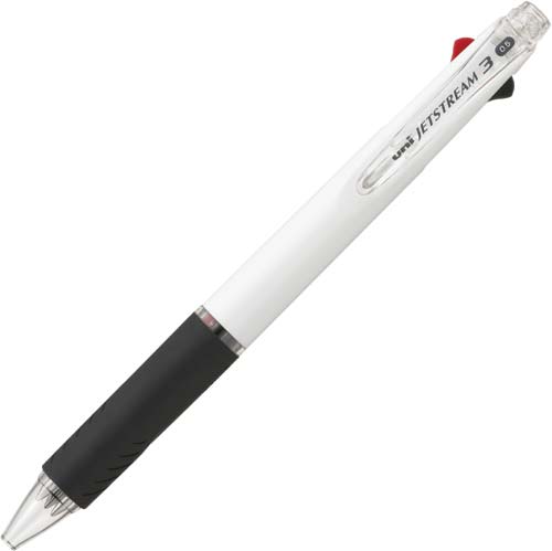 ジェットストリーム３色　０．５ｍｍ　白軸