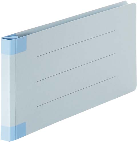 フラットファイル背補強タイプ統一伝票　青３０冊