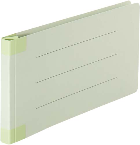 フラットファイル背補強タイプ統一伝票　緑３０冊