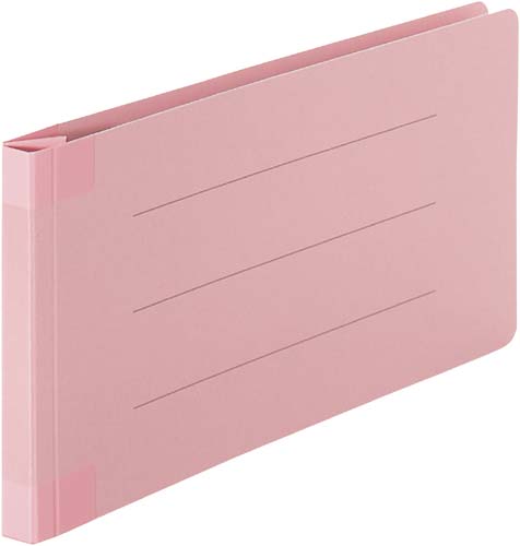 フラットファイル背補強タイプ統一伝票　桃３０冊