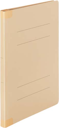 フラットファイル背補強タイプＡ４縦　イエロー１０冊