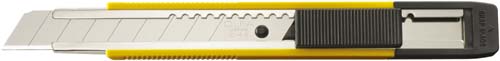 カッターナイフ　万能Ｍ厚型　イエロー