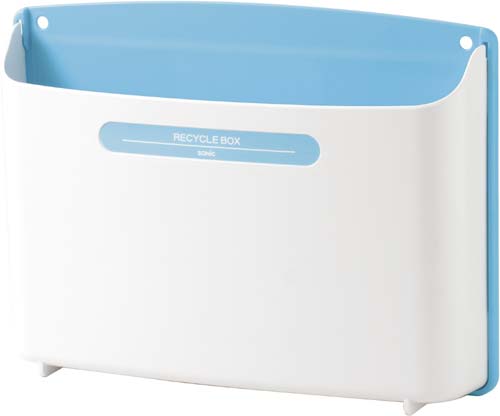 リサイクルボックス　Ａ４ヨコ型　ブルー