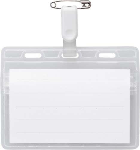 タッグ名札　ソフトチャックタイプ