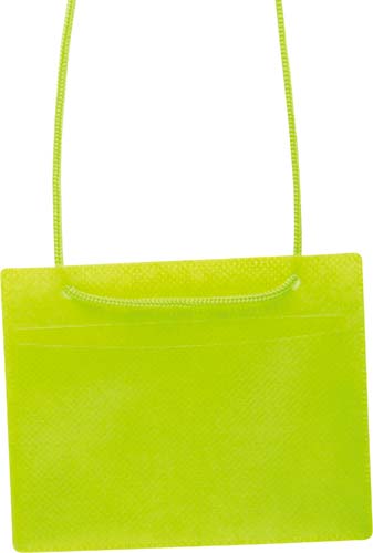 カラーイベント名札（名刺サイズ）　緑　５０個入