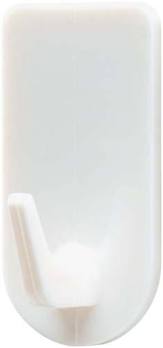 粘着フック　耐荷重６００ｇ　３個入