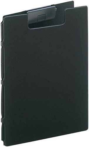 クリップファイル（捺印対応）　Ａ４縦　黒