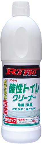 Ｒ’ｓＰＲＯ酸性トイレクリーナー　８００ｍｌ×１２