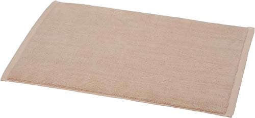 業務用スレン染め　バスマット　ベージュ　１枚