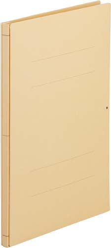 背幅が伸びるファイルガイド付きＡ４縦イエロー１０冊