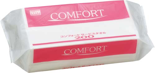 コンフォートサービスタオル　２００枚入×３０
