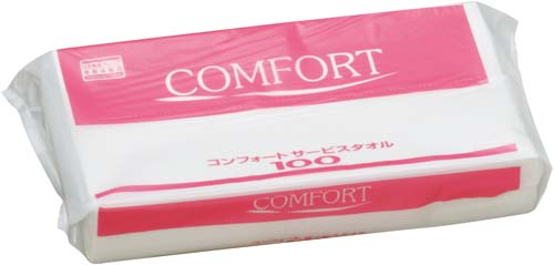 コンフォートサービスタオル　１００枚入×６０