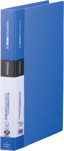シンプリーズクリアーＦ差替式青Ａ４縦背幅３６ｍｍ