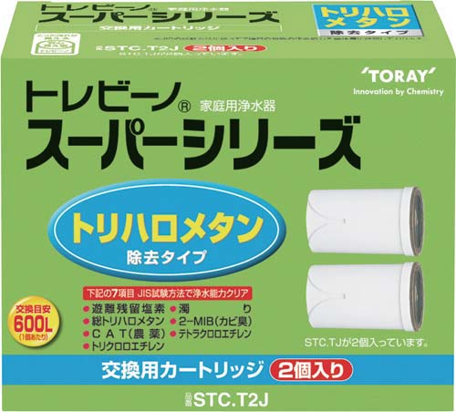 浄水器トレビーノカートリッジＳＴＣ．Ｔ２Ｊ　２個入
