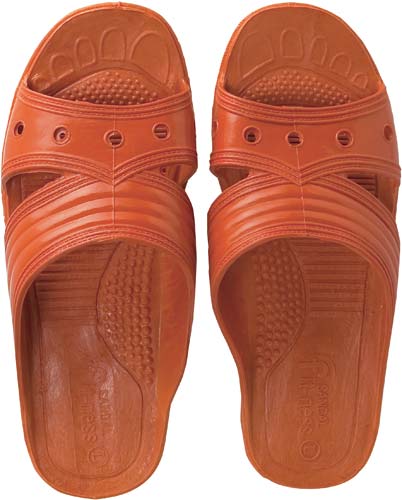 業務用フィッティングサンダル　ゴールド　Ｌ　１０足