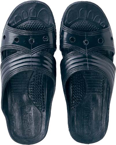 業務用フィッティングサンダル　ダークブルーＬ１０足