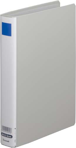 パイプ式Ｆエコノミー両開き銀Ａ４縦背幅４５ｍｍ３冊