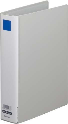 パイプ式Ｆエコノミー両開き銀Ａ４縦背幅６５ｍｍ３冊