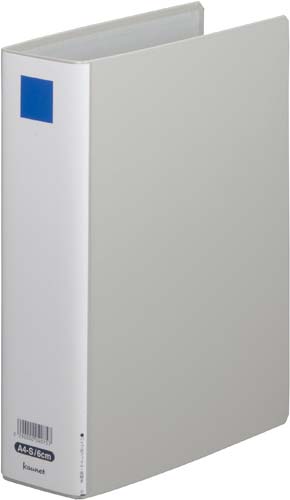 パイプ式Ｆエコノミー両開き銀Ａ４縦背幅７５ｍｍ３冊