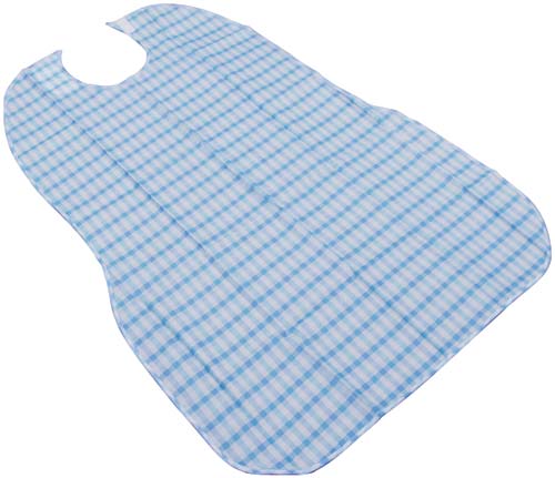 オオサキ食事用エプロン　ブルー