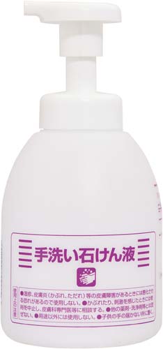 薬用ハンドソープ　専用空ボトル　５００ｍｌ×６