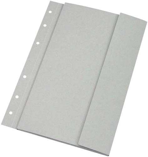 エコメディアファイル　Ａ４　グレー　５冊