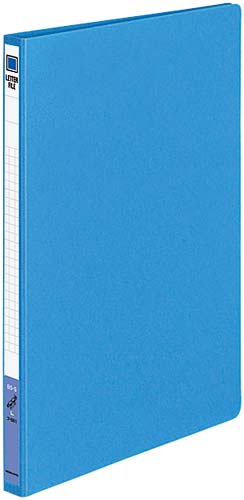 レターファイル（色厚板紙）　Ｂ５縦　青　１０冊
