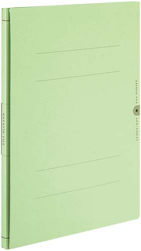 ガバットファイルＶＡ活用タイプ紙製Ａ４縦緑１０冊