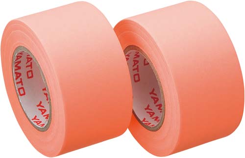 メモックロール詰替用　２５ｍｍ幅　オレンジ２巻