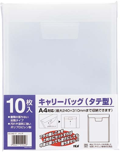 キャリーバッグ　Ａ４縦　１０枚