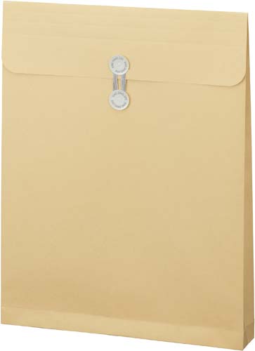 マチハトメ付クラフト封筒　角０　１２０ｇ　１０枚