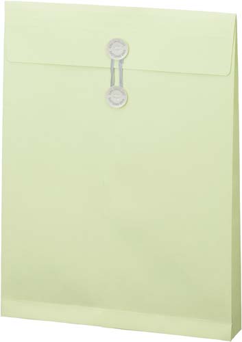 マチハトメ付封筒角２ウグイス　１２０ｇ１０枚×１０