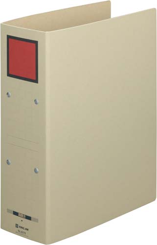 保存Ｆ　ドッチ（両開き）Ａ４縦背幅９４ｍｍ赤３冊