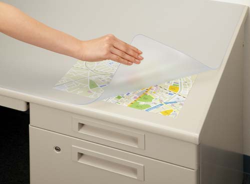 デスクマット　半透明／中厚　下敷無１１９５×６９５