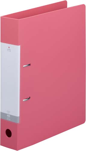 Ｄリング２穴ファイル　赤Ａ４縦背幅５６ｍｍ