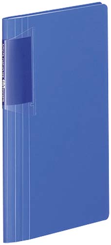 カードホルダー＜ノビータ＞１８０名用　青×１０冊