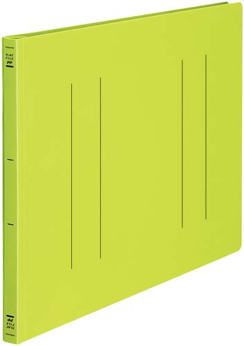 フラットファイル＜ＰＰ＞　Ａ３横　黄緑　１０冊